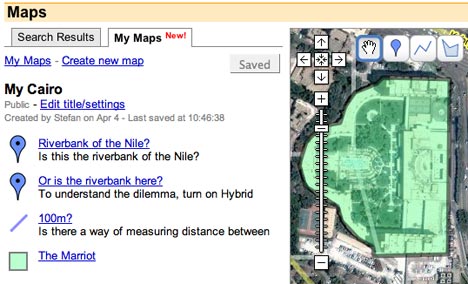 developers use the Google Maps API to produce such services